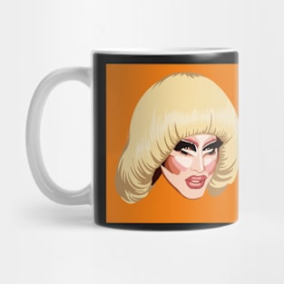 Trixie Mattel Bowl Cut Orange Mug